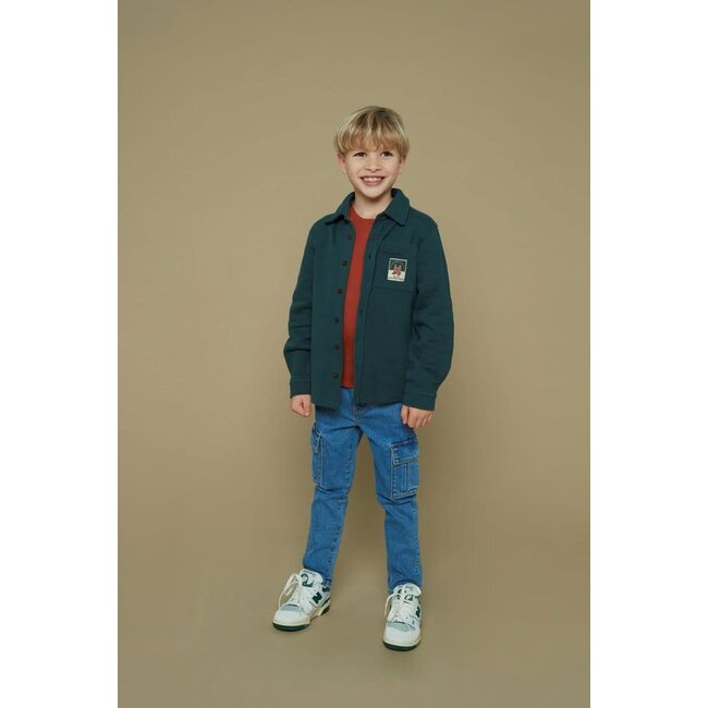 Sturdy - Cargo Broek Denim Blauw Denim - Winter Denims