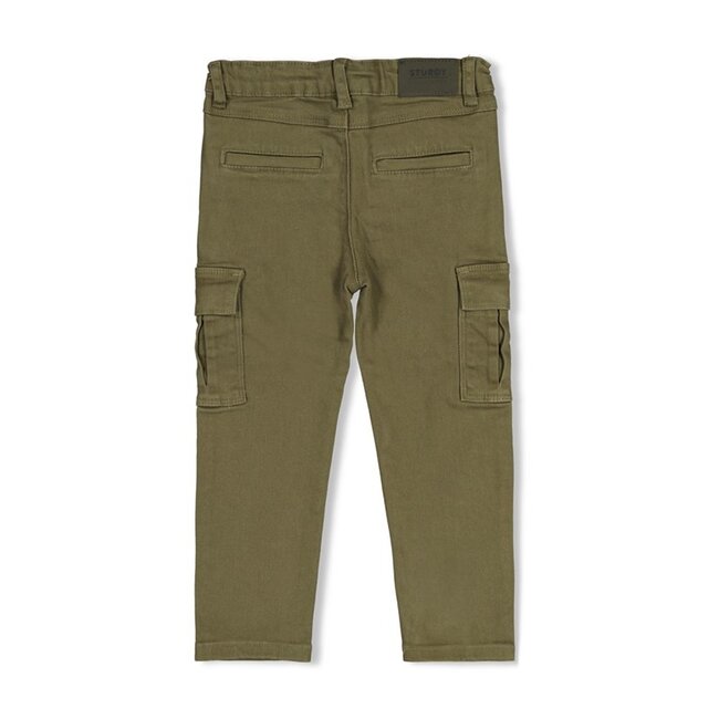 Sturdy - Cargo Broek Army - Winter Denims