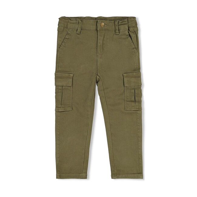 Sturdy - Cargo Broek Army - Winter Denims