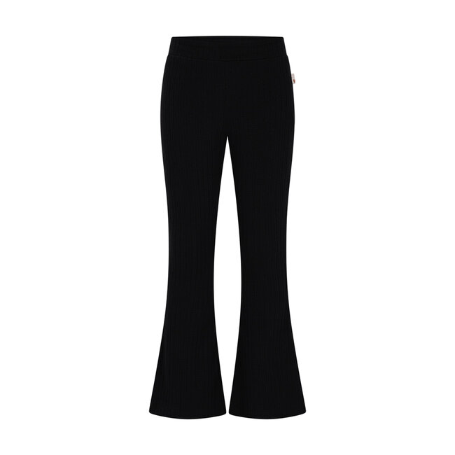 Moodstreet - Flared Trousers Bess - Black