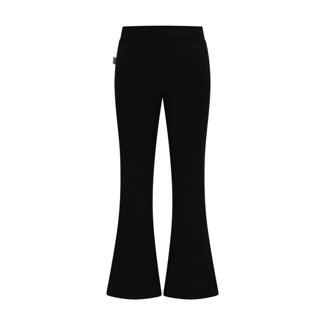 Moodstreet - Flared Trousers Bess - Black
