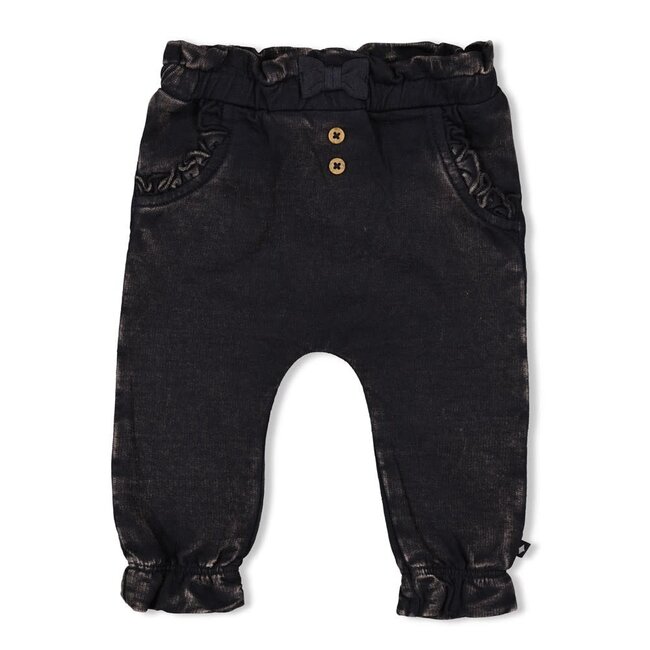 Feetje - Broek Ruches Jogg Denim Antraciet - Winter Denims