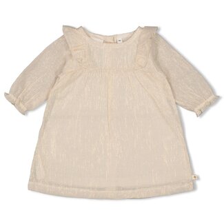 Feetje Feetje - Jurk - Winter Woven Creme - Winter Woven
