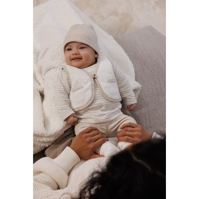 Feetje - Teddy Gilet Offwhite - Dear Autumn