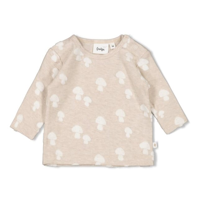 Feetje - Longsleeve AO Taupe Melange - Dear Autumn