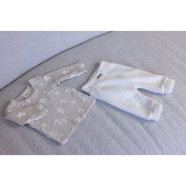 Feetje - Longsleeve AO Taupe Melange - Dear Autumn