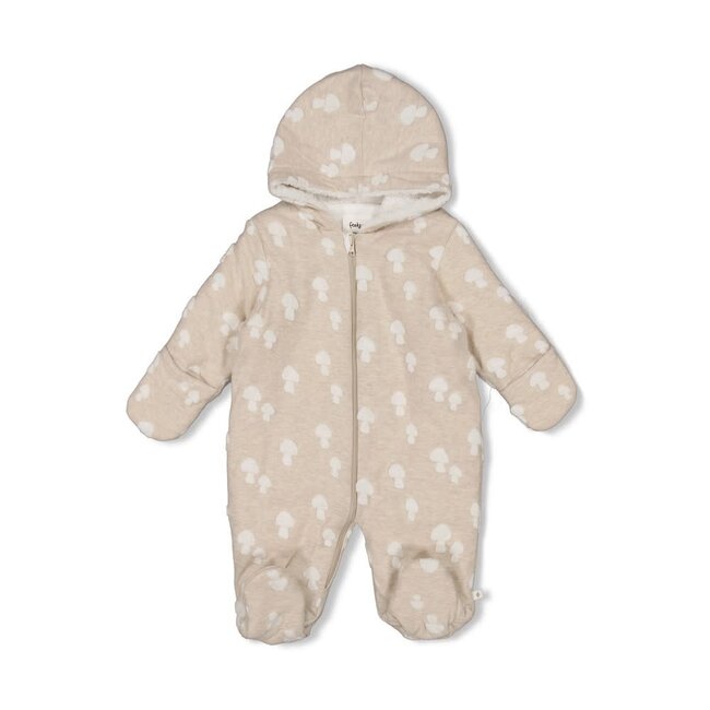 Feetje - Pak met Capuchon AO Taupe Melange - Dear Autumn