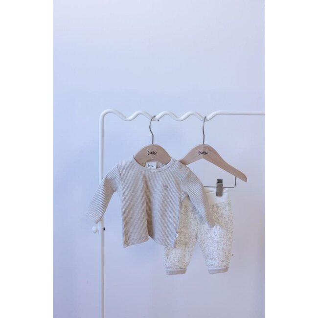 Feetje - Broek AOP Offwhite - Dear Autumn