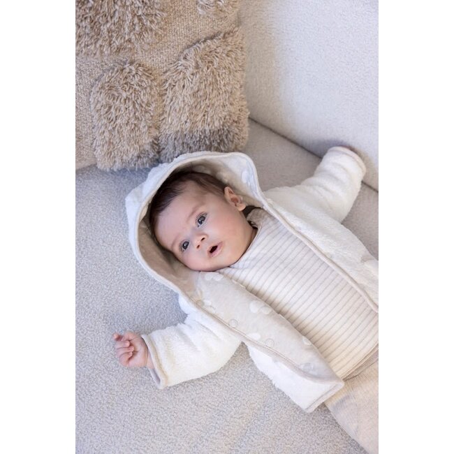 Feetje - Broek Rib Taupe Melange - Dear Autumn