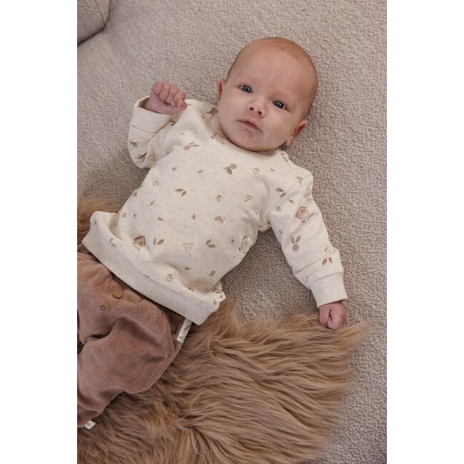 Feetje - Sweater AOP Offwhite Melange - Fall Favorites