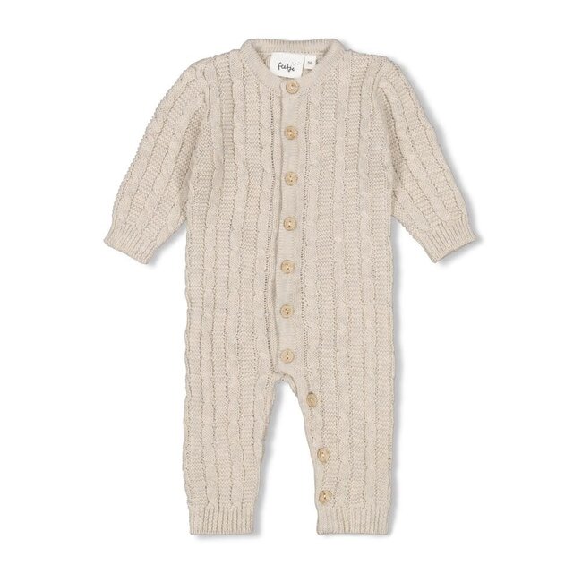 Feetje - Boxpak Gebreid Taupe Melange - The Knits