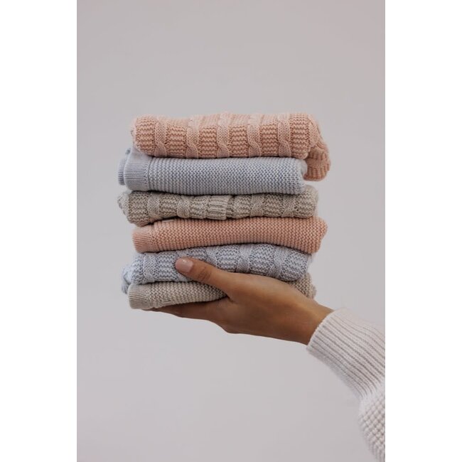 Feetje - Sweater Gebreid Roze - The Knits