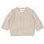 Feetje - Sweater Gebreid Taupe Melange - The Knits