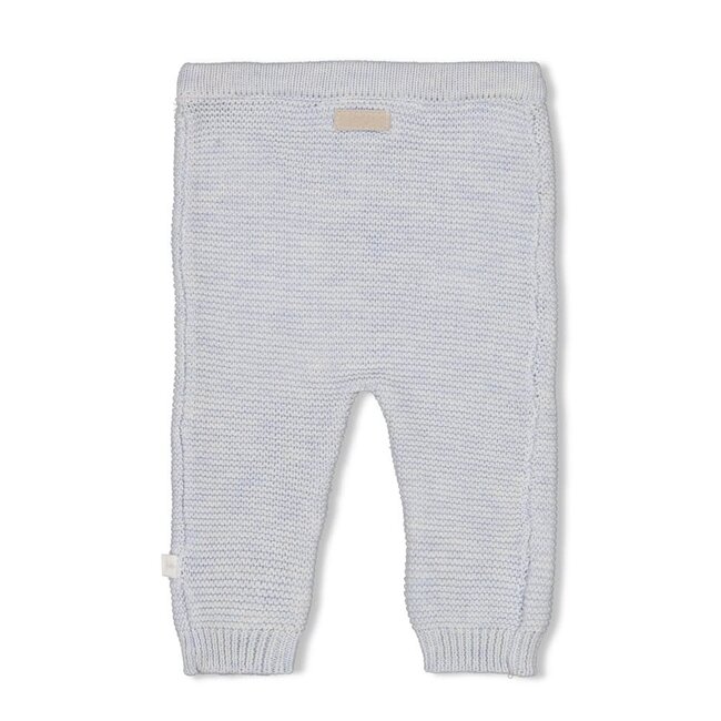 Feetje - Broek Gebreid Blauw Melange - The Knits