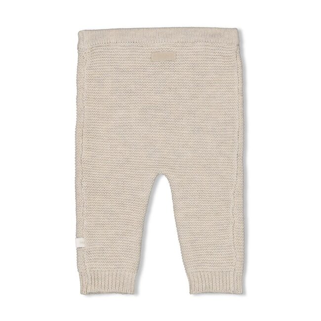 Feetje - Broek Gebreid Taupe Melange - The Knits