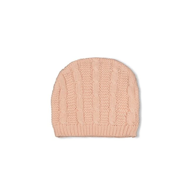 Feetje - Mutsje Gebreid Roze - The Knits