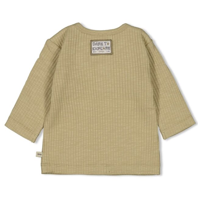 Feetje - Longsleeve Rib Groen - Rawrsome