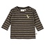 Feetje - Longsleeve Rib met Streep Antraciet Melange - Rawrsome