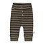 Feetje - Broek Rib met Streep Antraciet Melange - Rawrsome