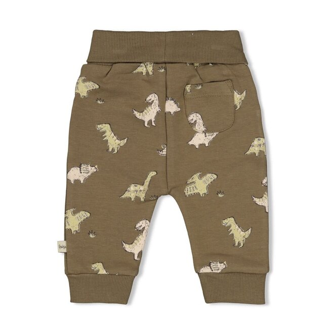 Feetje - Broek AOP Olijf - Rawrsome