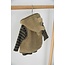 Feetje - Bouclé Bodywarmer met Capuchon Groen - Rawrsome