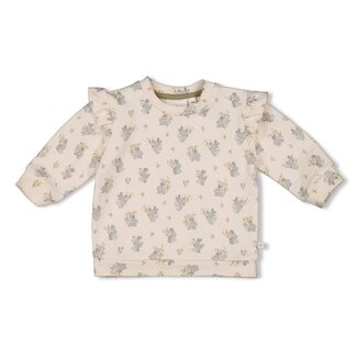Feetje Feetje - Sweater AOP Offwhite - Fields of Green