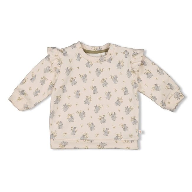 Feetje - Sweater AOP Offwhite - Fields of Green