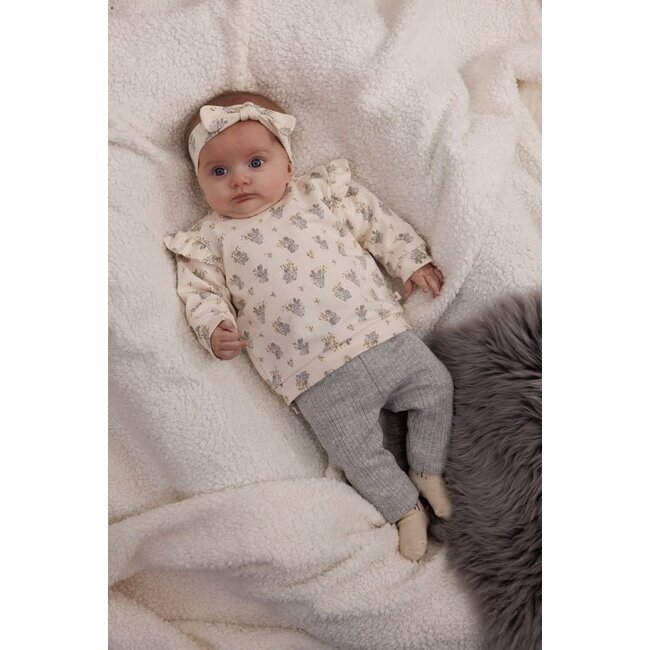 Feetje - Sweater AOP Offwhite - Fields of Green