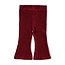 Feetje - Flare Broek Velours Rib Bordeaux - Queen of Hearts