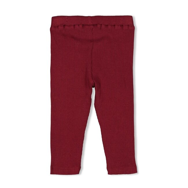 Feetje - Legging Rib Bordeaux - Queen of Hearts