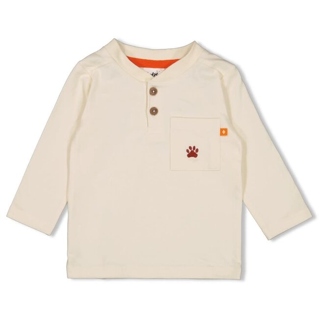 Feetje - Longsleeve Offwhite - Chasing Trails