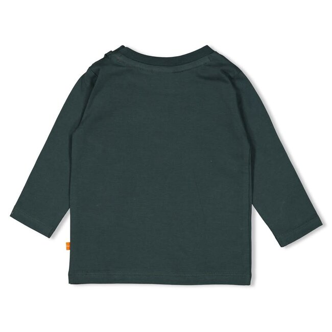 Feetje - Longsleeve Petrol - Chasing Trails