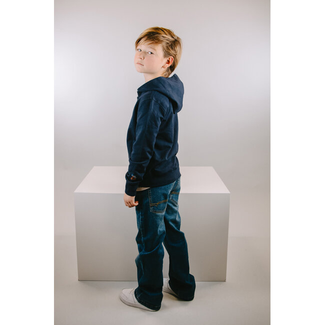 Tygo & Vito - Hoody Zip Colton - Navy