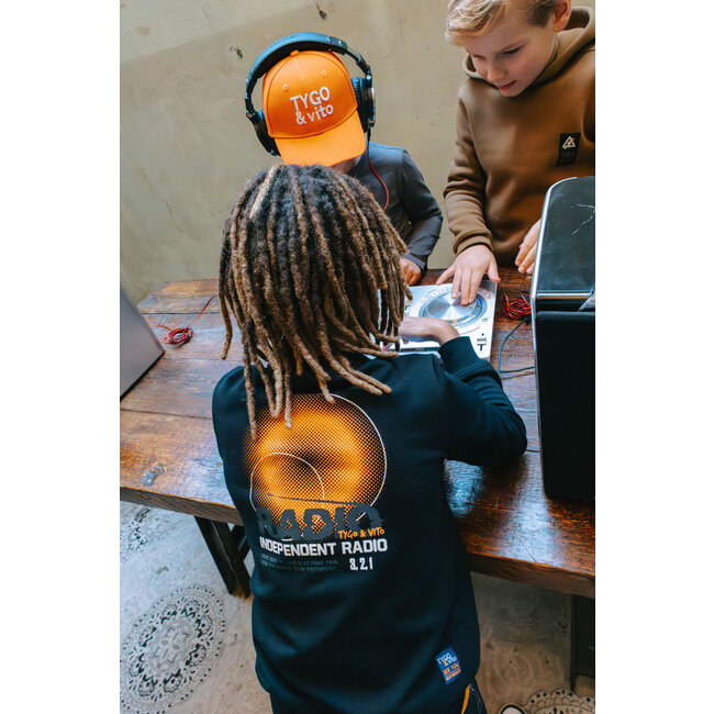 Tygo & Vito - Sweater Silver - Black