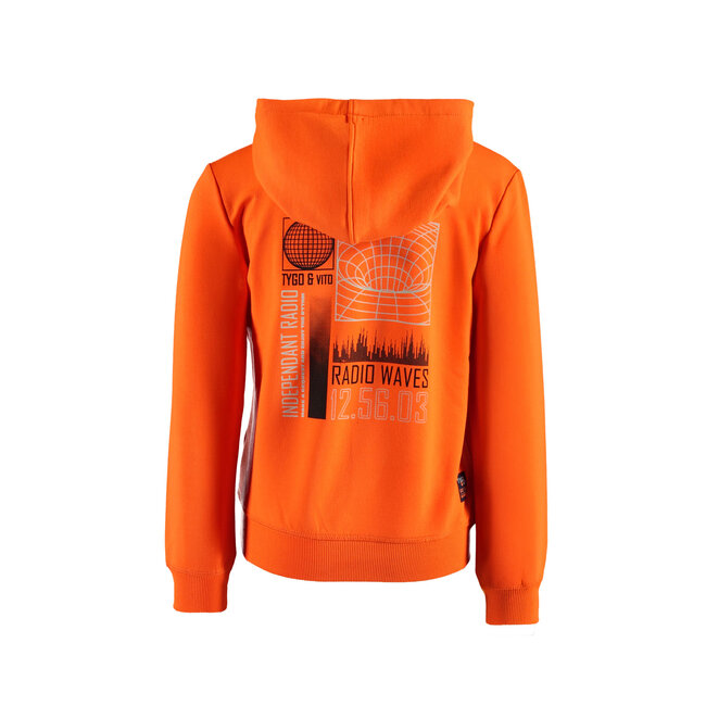 Tygo & Vito - Hoody Hank - Orange Clownfish