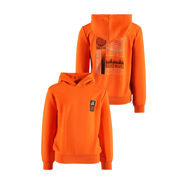 Tygo & Vito - Hoody Hank - Orange Clownfish