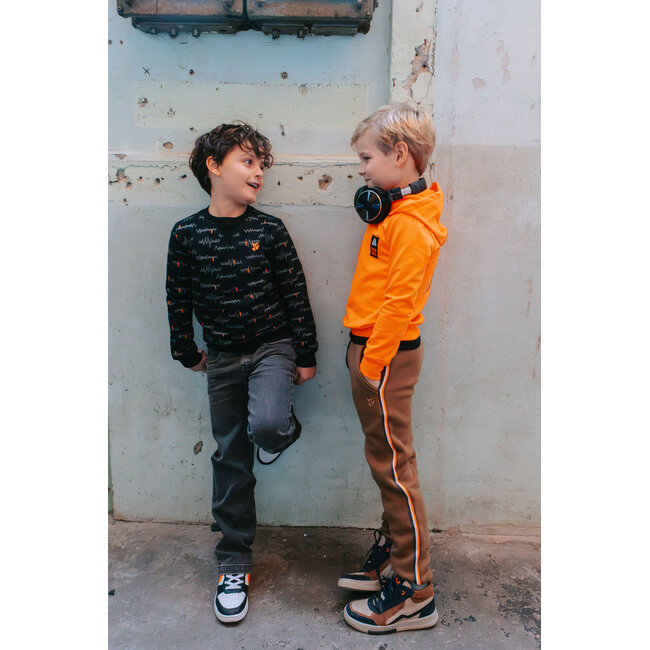 Tygo & Vito - Hoody Hank - Orange Clownfish