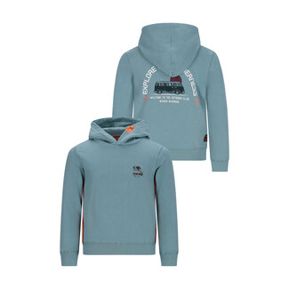 Tygo & Vito Tygo & Vito - Hoody Hank - Mineral Blue
