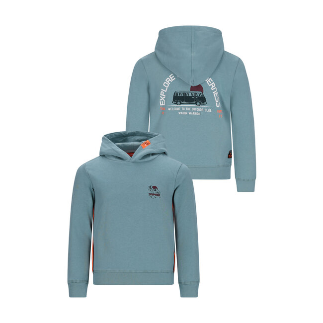 Tygo & Vito - Hoody Hank - Mineral Blue