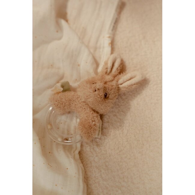 Little Dutch - Ringrammelaar Bunny - Newborn Naturals