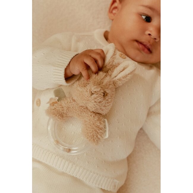 Little Dutch - Ringrammelaar Bunny - Newborn Naturals