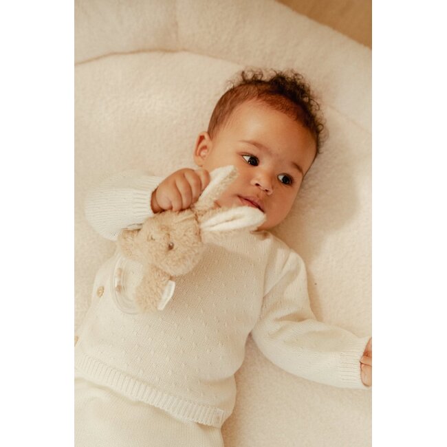Little Dutch - Ringrammelaar Bunny - Newborn Naturals