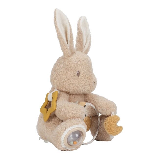 Little Dutch - Activiteitenknuffel Baby Bunny - Newborn Naturals