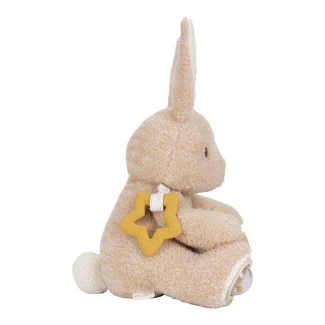 Little Dutch - Activiteitenknuffel Baby Bunny - Newborn Naturals