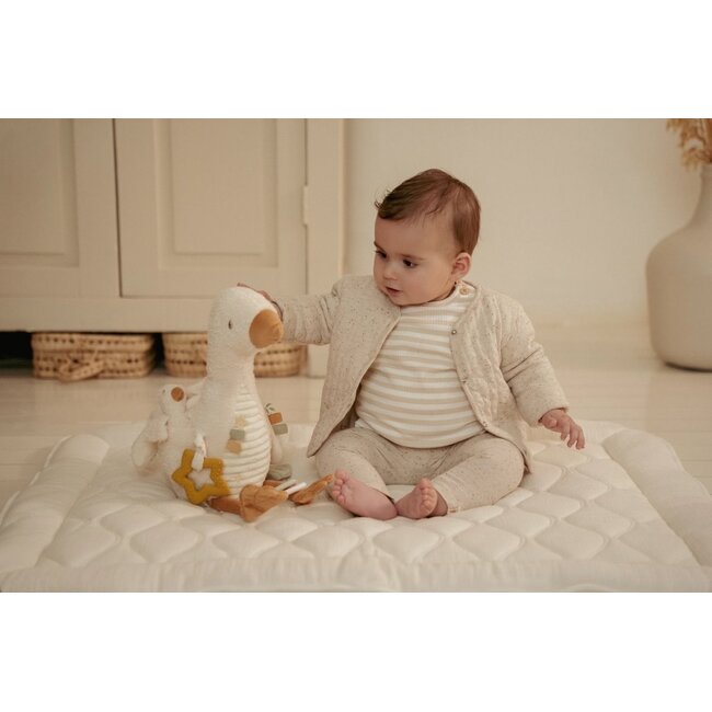Little Dutch - Activiteitenknuffel Little Goose - Newborn Naturals