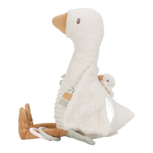 Little Dutch - Activiteitenknuffel Little Goose - Newborn Naturals