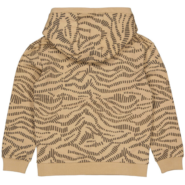 Levv - Sweater Vince - AOP Sand Graphic