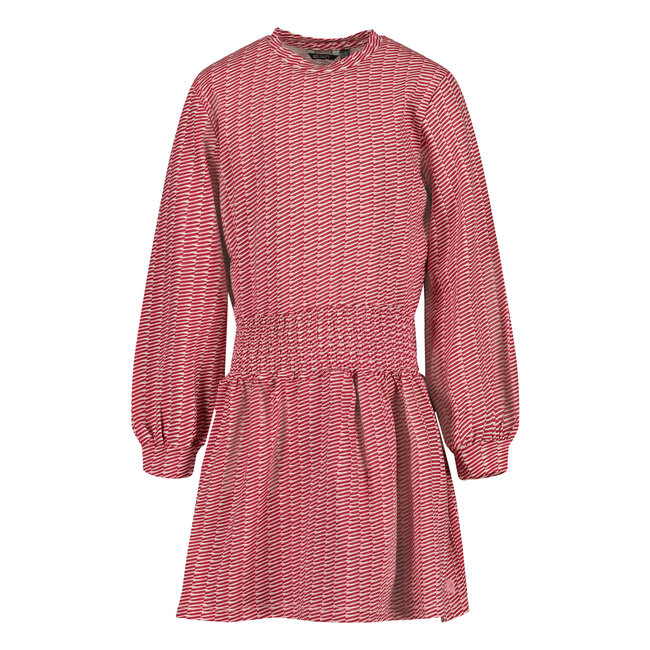 Quapi - Dress  Haia - AOP Red Stripe