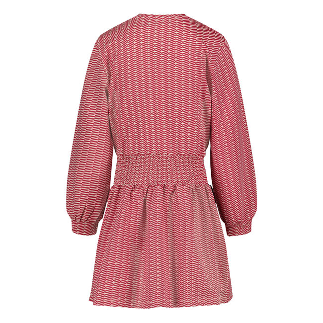 Quapi - Dress  Haia - AOP Red Stripe