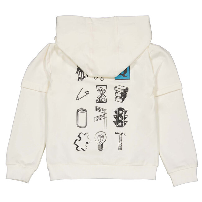 Quapi - Sweater  Heath - Ivory White